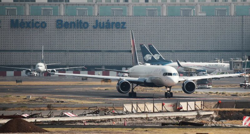 Delta plane aborts takeoff in Mexico City after plane nearly lands on top of aircraft