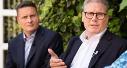 Keir Starmer and Wes Streeting on the campaign trail.