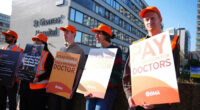 Doctors in England start a 5-day strike over pay. The government says it will hurt patients