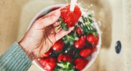 Does rinsing your produce with water actually do anything?