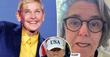 Ellen DeGeneres supports Rosie O'Donnell as Donald Trump threatens to strip her US citizenship
