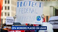 Environmental Protection Agency union alleges political retaliation after Chicago EPA workers put on leave after criticizing Trump
