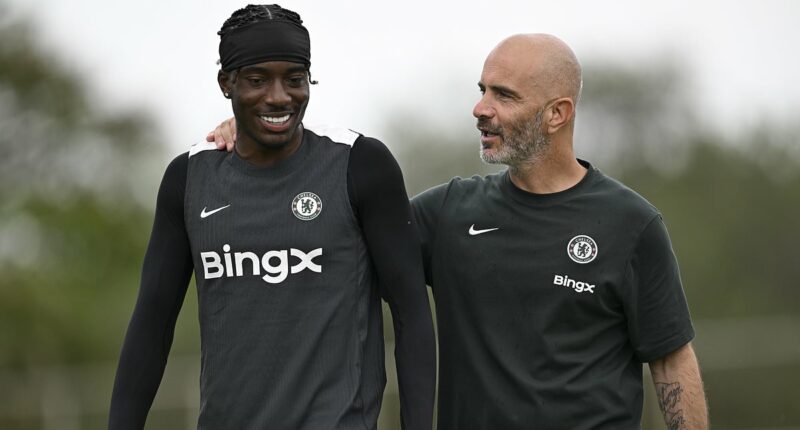Enzo Maresca reveals who made the decision that Noni Madueke would leave Chelsea as the star closes in on £52m move to Premier League rivals Arsenal