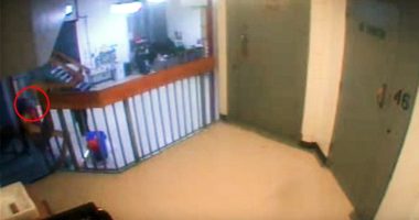 Surveillance footage of Jeffrey Epstein's cell.