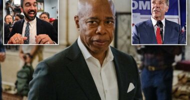 Eric Adams' NYC mayoral election chances are under water: poll