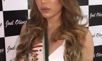 Portrait of Esther Gabriela Murillo Cruz, a beauty queen.