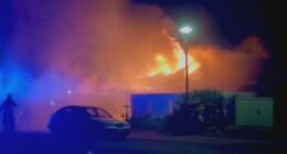 Family forced to flee from destructive house fire