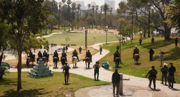 Federal agents conduct immigration raid in Los Angeles despite fierce opposition from Democrat mayor