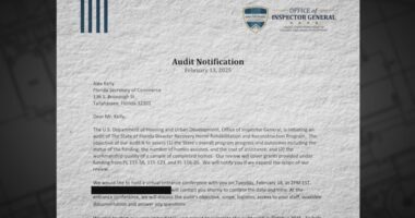Federal audit of Rebuild Florida Program underway