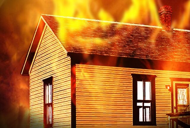 Firefighters battling house fire in Pesotum
