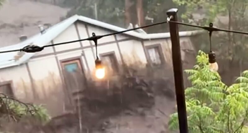 Flash flood emergency hits New Mexico town that burned in deadly wildfires