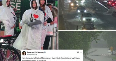 Flash flooding across tri-state area prompts road closures, subway delays in NYC, state of emergency in NJ