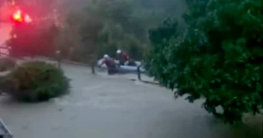 Flash flooding in central North Carolina forces residents to flee homes