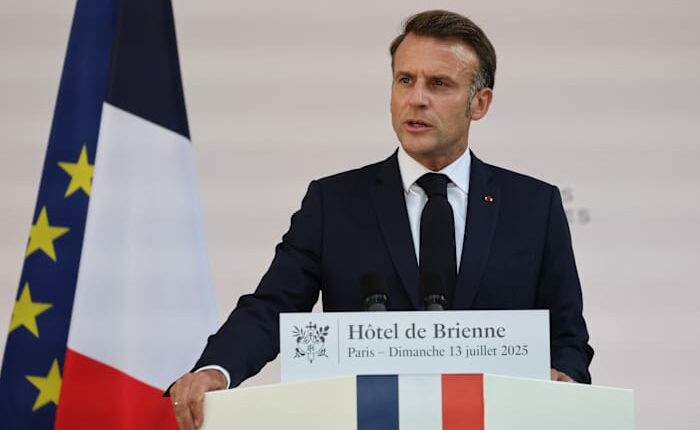French President Macron announces 6.5 billion euros in extra military spending in next two years