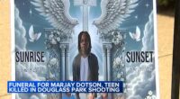 Funeral held for Marjay Dotson after video shows lifeguard Charles Leto allegedly shoot, kill him at Douglass Park