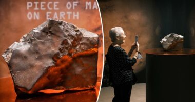 'Geological time capsule from another world'