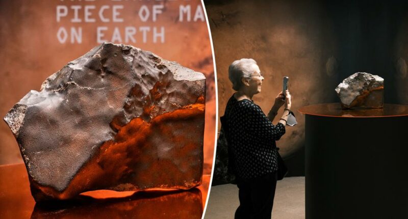 'Geological time capsule from another world'
