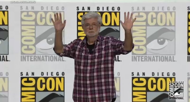 George Lucas tells Comic-Con crowd his new museum in LA's Exposition Park will be 'a temple to the people's art'