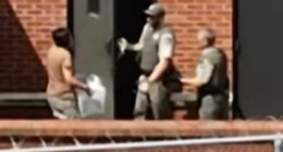Ghislaine Maxwell seen carrying mystery box into prison