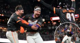 Giants' Patrick Bailey makes history with game-ending, inside-the-park home run