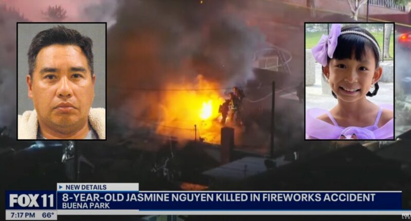 Girl, 8, dies after illegal fireworks are set off: Cops