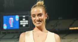 Glamorous daughter of sporting legend slams claims she's a nepo baby