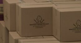Gulfstream, CEMA, and Second Harvest pack 5,000 disaster relief food boxes ahead of hurricane season