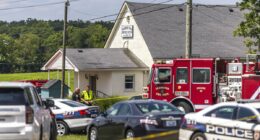 Gunman's spine-chilling message to worshippers before church bloodbath