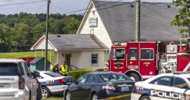 Gunman's spine-chilling message to worshippers before church bloodbath