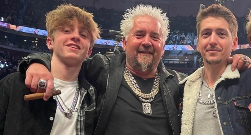 Guy Fieri's sons accept his challenge to gain inheritance