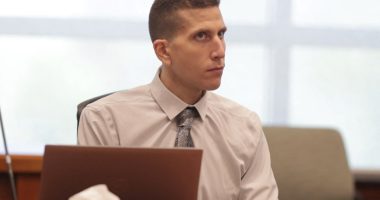 Bryan Kohberger at a court hearing.