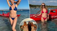 Heather Graham flaunts body in several bikinis during Italy vacation