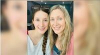Photo of a teenage girl and a woman.