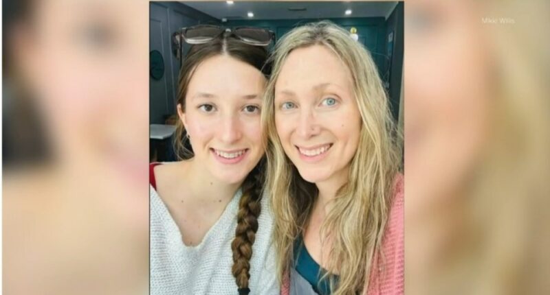 Photo of a teenage girl and a woman.