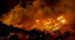 Hotels and homes evacuated on Greek island of Crete as wildfire burns out of control