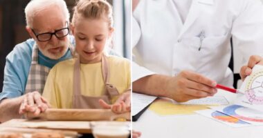 How a girl's grandfather may influence when she gets her first period