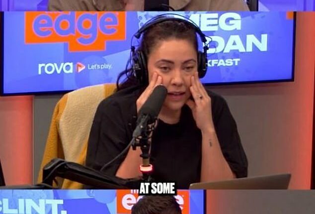 Radio hosts Ash London, Clinton Randell and Dan Webby were lost for words as the unfaithful dad explained how he had been living with guilt all these years