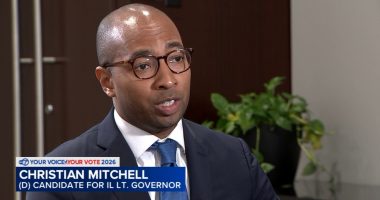 Illinois Governor JB Pritzker to hit campaign trail with new running mate Christian Mitchell Wednesday