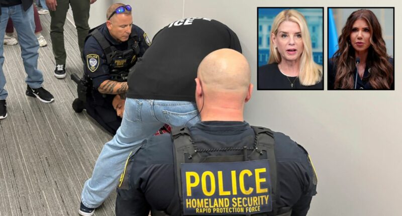 Immigrants sue Trump admin over courthouse arrests