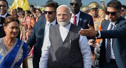 India's leader promises trade and investment in a visit to Trinidad and Tobago