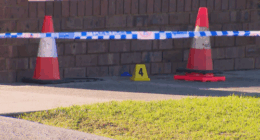 It's alleged multiple offenders broke into a house on Trentham Drive in Gladstone Park just before 1.30am where a couple were sleeping inside