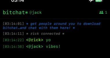 Jack Dorsey made an encrypted Bluetooth messaging app