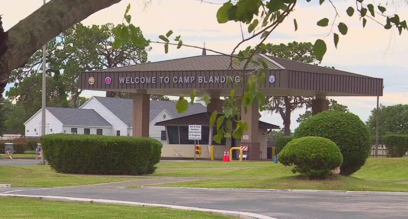 Jacksonville protest against Camp Blanding detention facility