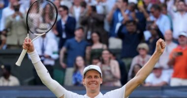 Jannik Sinner wins first Wimbledon title, beats defending champion Alcaraz