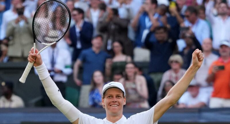 Jannik Sinner wins first Wimbledon title, beats defending champion Alcaraz