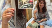 Jersey shore lifeguard impaled by umbrella is back at the beach