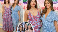 Jessica Alba and daughter Honor, 17, match in floral outfits at Wimbledon 2025