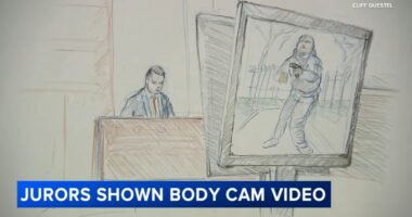Jurors in Steven Montano trial watch slain Chicago police Officer Andrés Vásquez Lasso body camera video