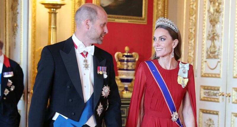 Kate Middleton seen in tiara for the first time in nearly 2 years