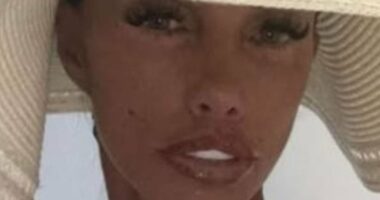 Katie Price shows off her £10k facelift and extreme weight loss